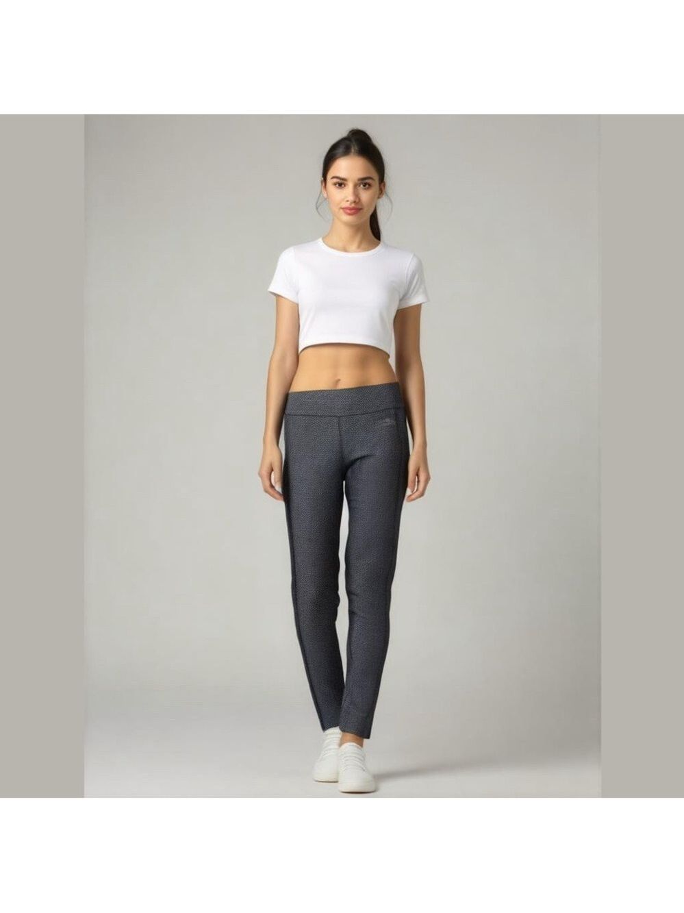 Women's The North Face Leggings S Black Grey